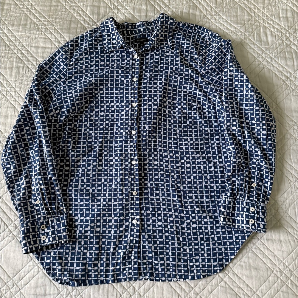 Talbots women’s 100% cotton, light weight. XL